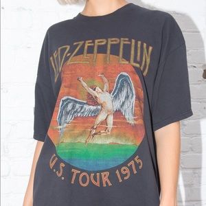 Brandy Melville Victoria Led Zeppelin Top